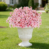 AmyHomie 20 Bundles Artificial Flowers for Outdoor Outside Spring