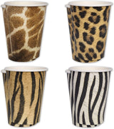 Jungle Safari Party Cups 16 Cups ! Large 12 oz Paper Cups Authentic