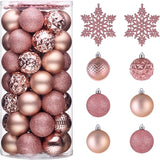 Valery Madelyn Christmas Tree Decorations Ornament Set, 50ct 2 Inches