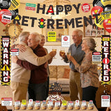 Retirement Party Decorations for Men Women Happy Retirement