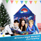 W&O Rocket Ship Play Tent with Blast Off Button - Ultimate Spaceship