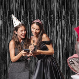 2 Pack 2026 Graduation Party Decorations, 3.28 FT x 7.05 FT Black