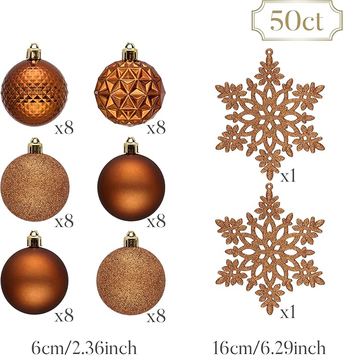 Valery Madelyn Christmas Tree Decorations Ornament Set for Fall Hallow