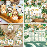 Wild Birthday Decorations Safari Birthday Decorations 239Pcs Wild