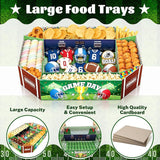 Football Party Supplies Kit Large 23.62x17 inch Football Snack