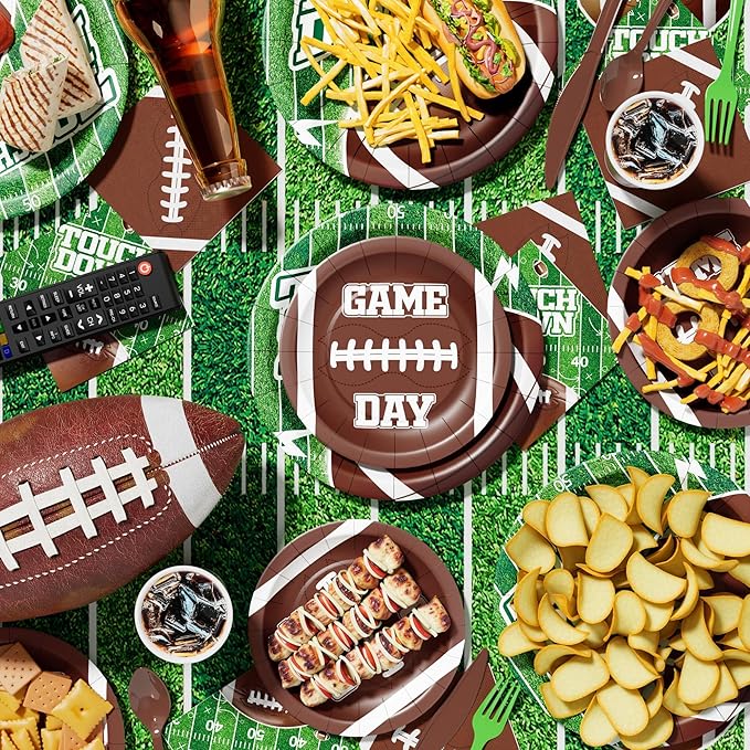 173PCS Football Party Decoration Kit Serve 24 Easter Decoration