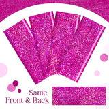 Just Shimmer 1 Pcs Fuchsia Hot Pink Holographic Tablecloths 40" x