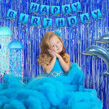 Melsan Graduation Decorations 2026, Tinsel Curtain Backdrop for