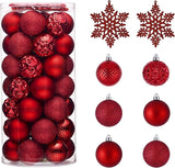 Valery Madelyn Christmas Tree Decorations Ornament Set, 50ct 2.36 #6