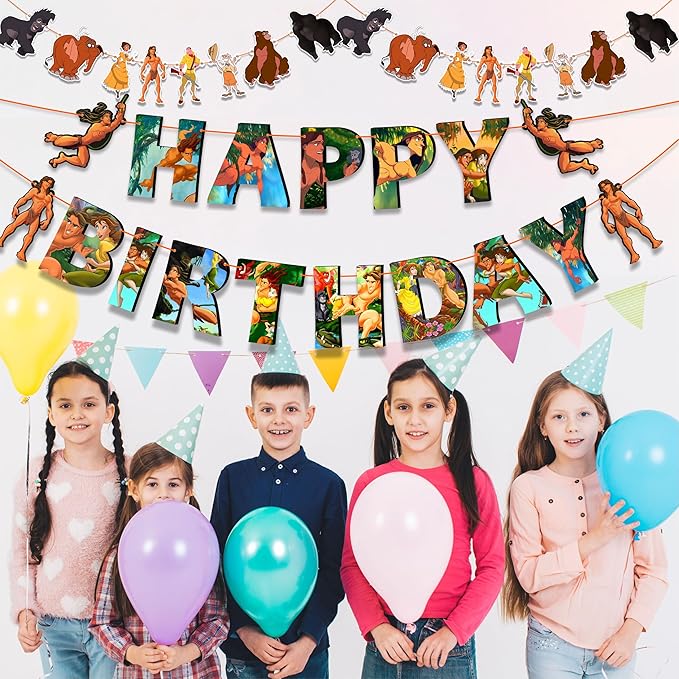 Tarzn Theme Birthday Party Supplies Jungle Safari Adventure
