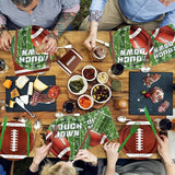 Football Party Decorations Football Plates Napkins Tablecloth Banner