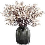 JAKY-Global Fake Fall Flowers Artificial for Decoration Faux Silk