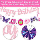 Y2k 2000s Birthday Party Banners Hot Girls Pink Birthday Party