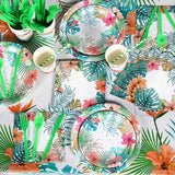 194 Pcs Hawaiian Luau Party Decorations Supplies Set Tropical