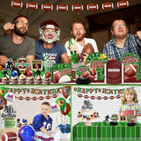 Football Birthday Party Decorations 191Pcs Football Party Supplies