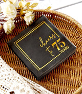 Cheers to Years Cocktail Napkins - 50 PK - 3-Ply Birthday Napkins 5x5