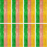8 Pack Hawaiian Party Decorations, 3.28 FT x 7.05 FT Luau Party