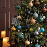 Valery Madelyn Christmas Tree Decorations Ornament Set, 50ct 2 Inches