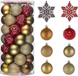 Valery Madelyn Christmas Tree Decorations Ornament Set, 50ct 2.36 #16