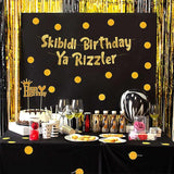 Pre-Strung Skibidi Birthday Ya Rizzler - Funny Birthday Decorations