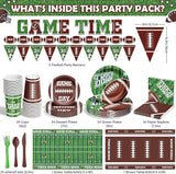173PCS Football Party Decoration Kit Serve 24 Easter Decoration