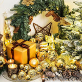 XmasExp 24ct Christmas Ornaments Shatterproof Christmas Ball Ornaments