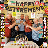 Retirement Party Decorations for Men Women Happy Retirement