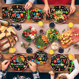 96Pcs Christmas Ugly Sweater Party Plates Merry Christmas Party