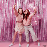KatchOn, Pink Streamers for Party Decorations - XtraLarge 3.2x8 Feet,