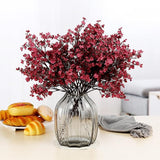 20pcs Babys Breath Artificial Flowers Gypsophila Bouquet Bulk Fake Spr