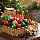 Valery Madelyn Christmas Tree Decorations Ornament Set, 50ct 2.36 #9
