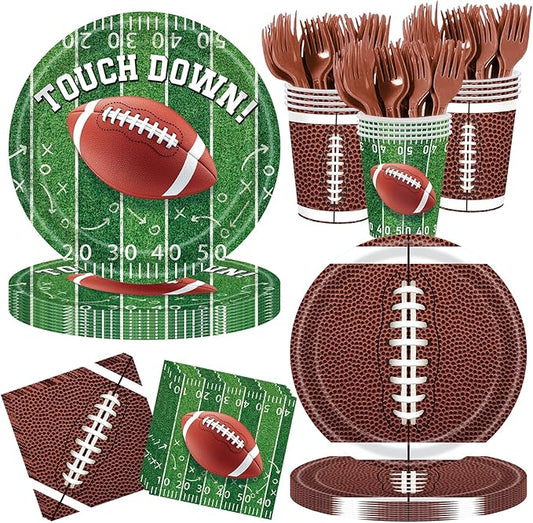 Football Party Decorations Serve 24 Football Party Supplies with