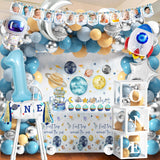 First Trip Around The Sun Birthday Party Decorations for boy 1st