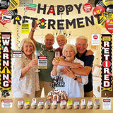 Retirement Party Decorations for Men Women Happy Retirement