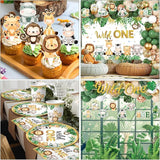 Wild Birthday Decorations Safari Birthday Decorations 277Pcs Wild