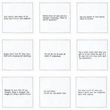 Five Star Funny 40th Birthday Quotes | White Cotton Cocktail Napkins