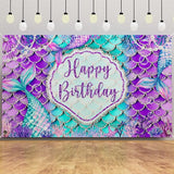 Mermaid Birthday Decorations 242 PCS Girs Party Supplies &