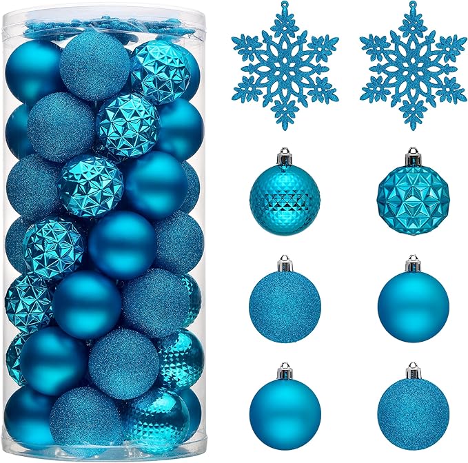 Valery Madelyn Christmas Tree Decorations Ornament Set, 50ct 2.36 #11