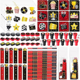 168 Pcs Movie Night Party Favors Set Movie Night Stationery Set