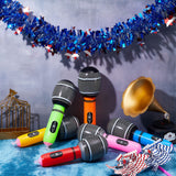 Zhanmai 72 Pcs Inflatable Microphones Assorted Colors Inflatable