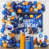 Outer Space Birthday Decorations for Boys,Party Decor Supplies Boy
