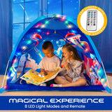 W&O Space Super Dome with Blast Off Button, Space Projector and LED
