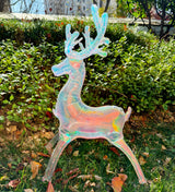 2Pcs Iridescent Reindeer Balloons Deer Elk Decoration/Christmas Giant