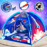 W&O Space Super Dome with Blast Off Button, Space Projector and LED