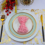 Snowkingdom Glitter Gold Table Runner Roll 11 Inch x 20 Feet Thin