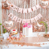 225 PC Rose Gold Birthday Party Decorations Kit for Girls Teens