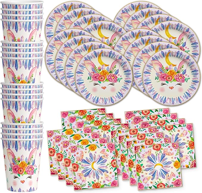 Bunny Rabbit Floral Birthday Party Supplies Easter Bunny Party