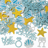 BeYumi Beach Bachelorette Table Confetti - 300Pcs Last Toast on the
