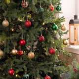 Valery Madelyn Christmas Tree Decorations Ornament Set, 50ct 2 Inches