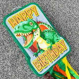 Dinosaur Birthday Pinata 4 Pc Set T Rex Jurassic Party Supply Dino